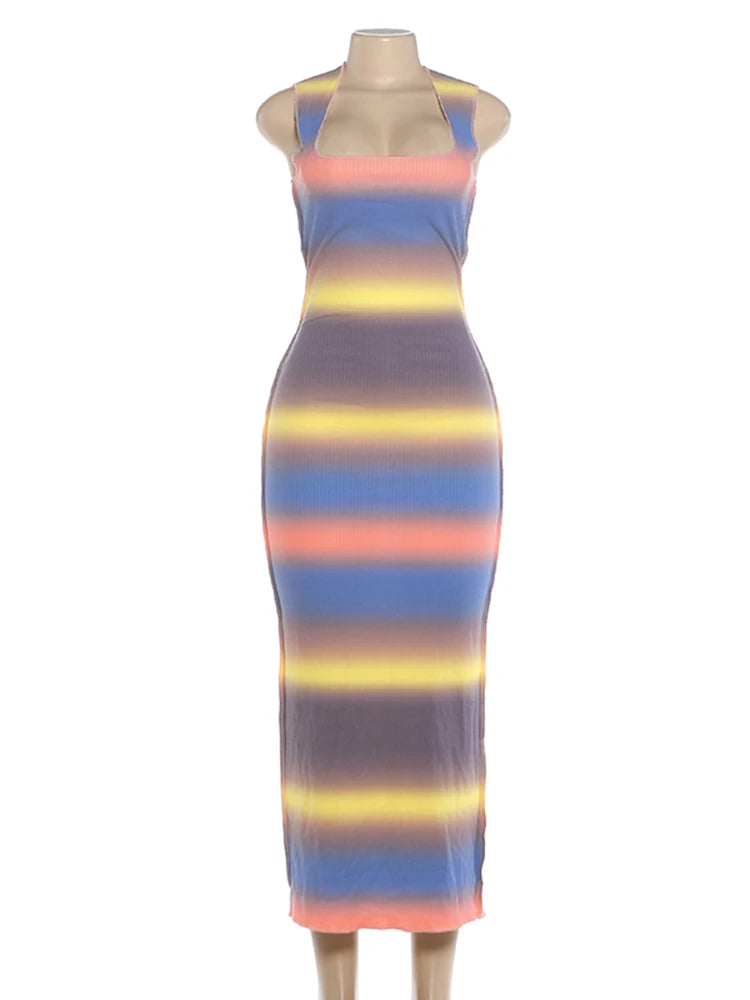 The Sunset Bliss Maxi Dress