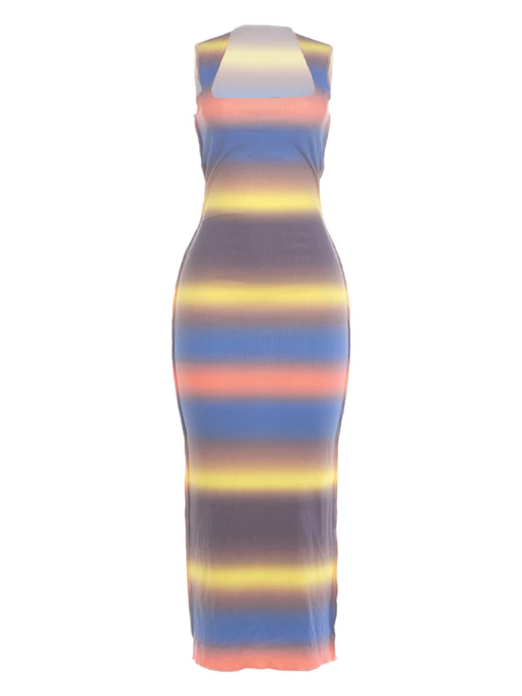 The Sunset Bliss Maxi Dress