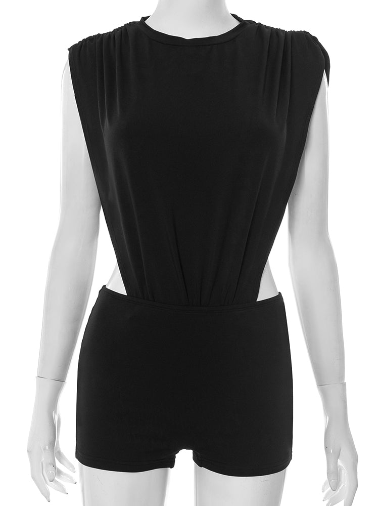 Hooded Temptation Plunge Bodysuit image 3