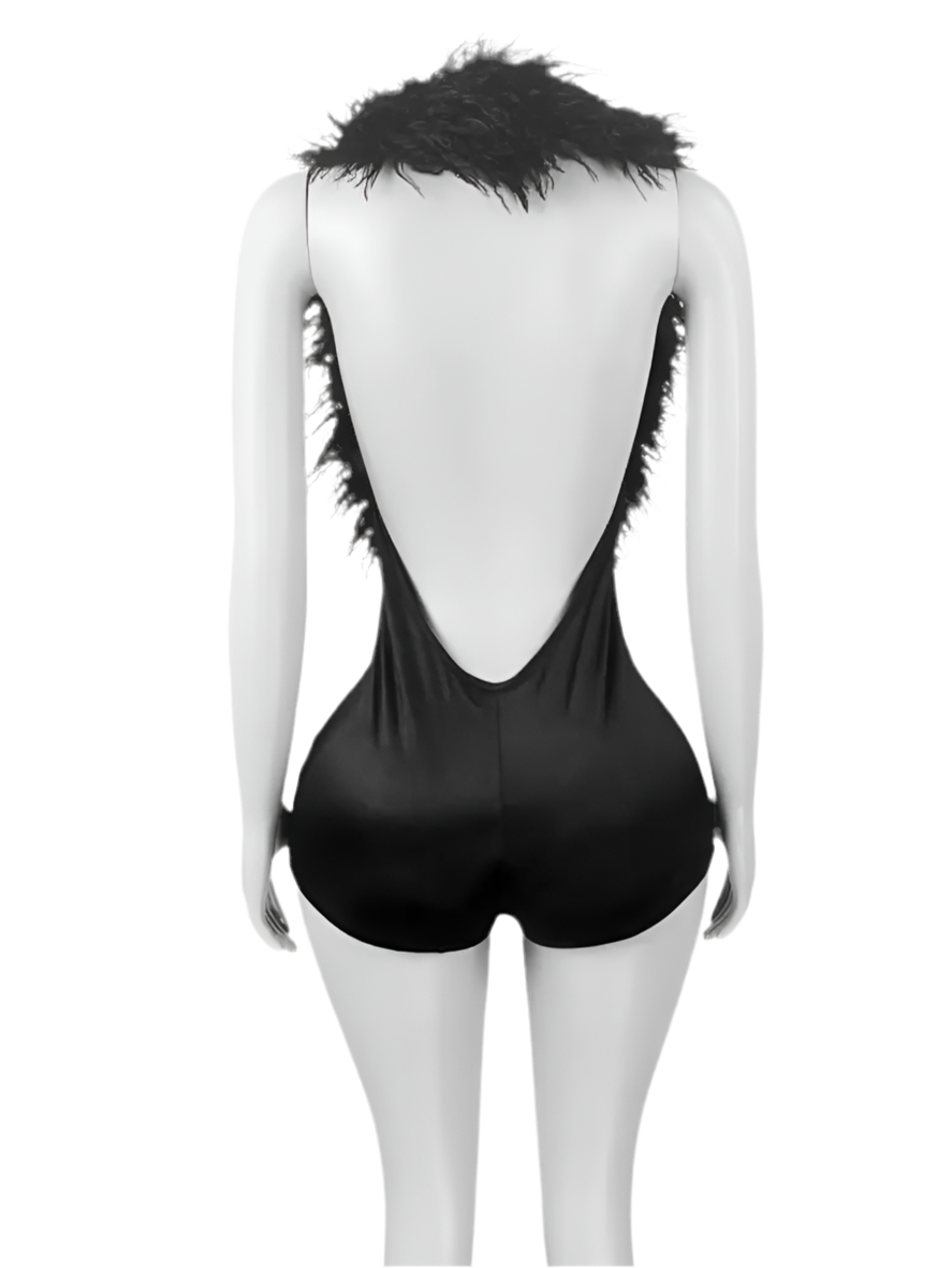 Luxe Fluff Romper image 3