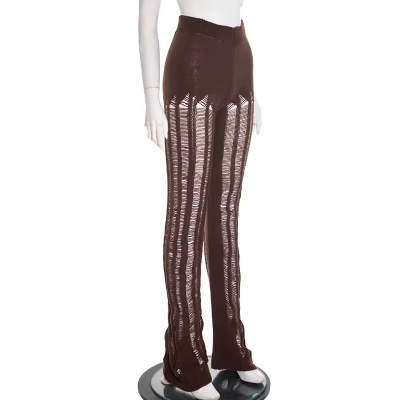 Luxe Knit Shred Pants image 1