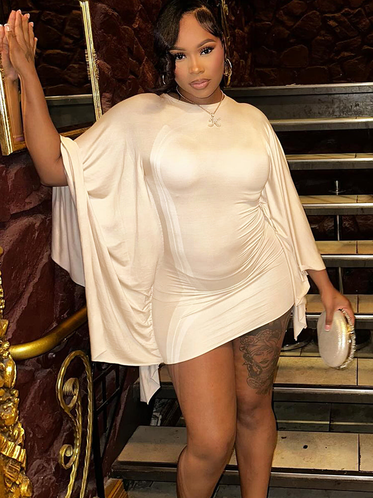 Soft Luxe Bell Sleeve Mini image 0