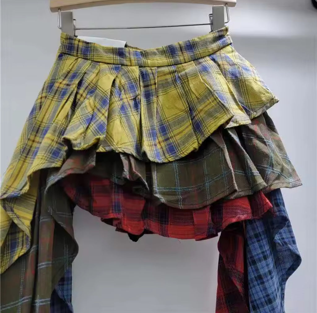 Riot Rhythm Plaid Skirt image 3