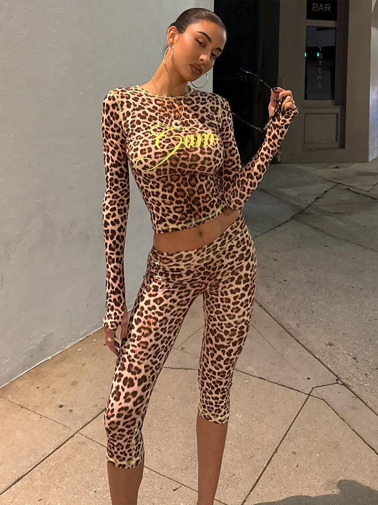 Wild Instincts Leopard 2-Piece Set image 0