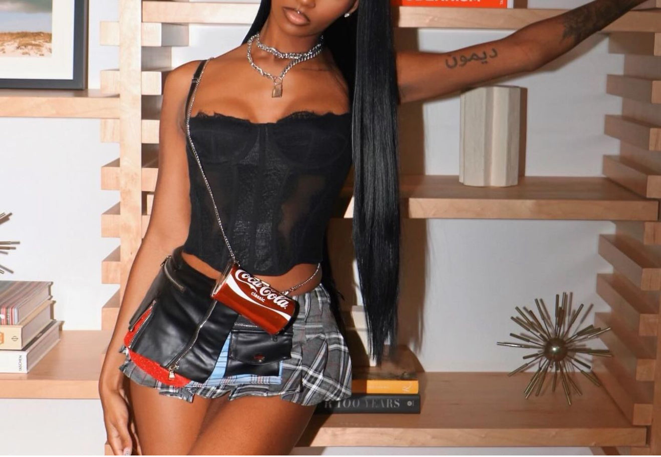 Rebel Remix Mini Skirt image 0