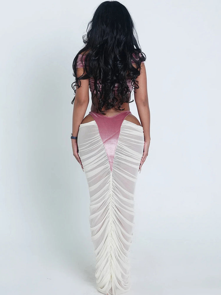 Velvet Siren Mesh 2-Piece Set image 9