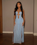 Enchanted Siren Sheer Maxi Dress  image 0