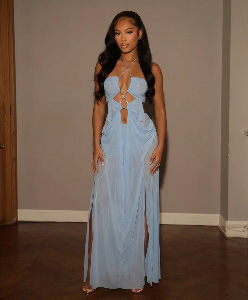 Enchanted Siren Sheer Maxi Dress  image 0