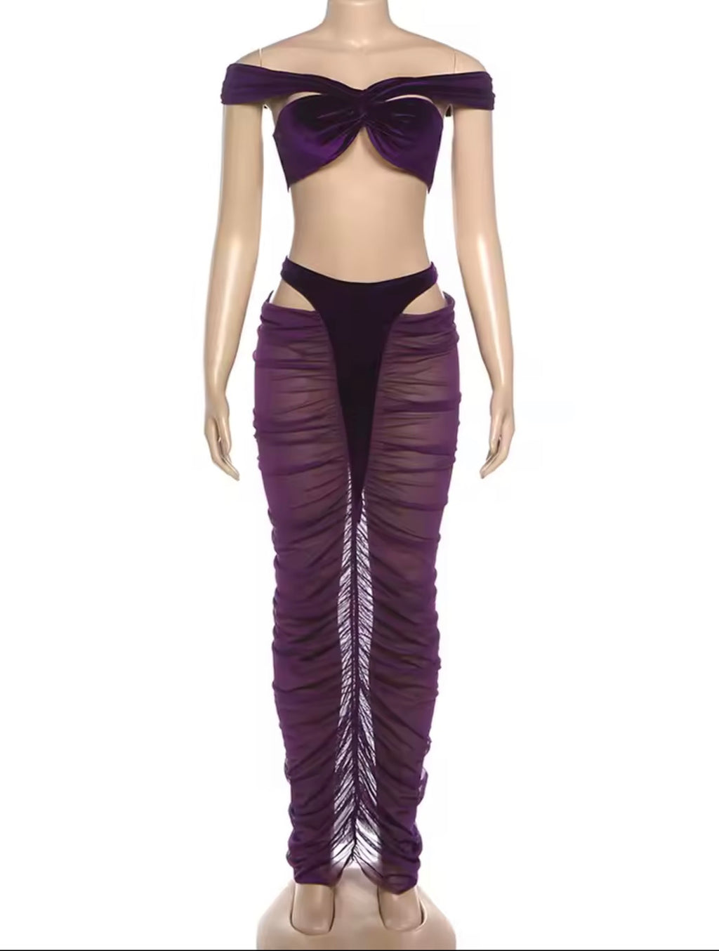 Velvet Siren Mesh 2-Piece Set image 4