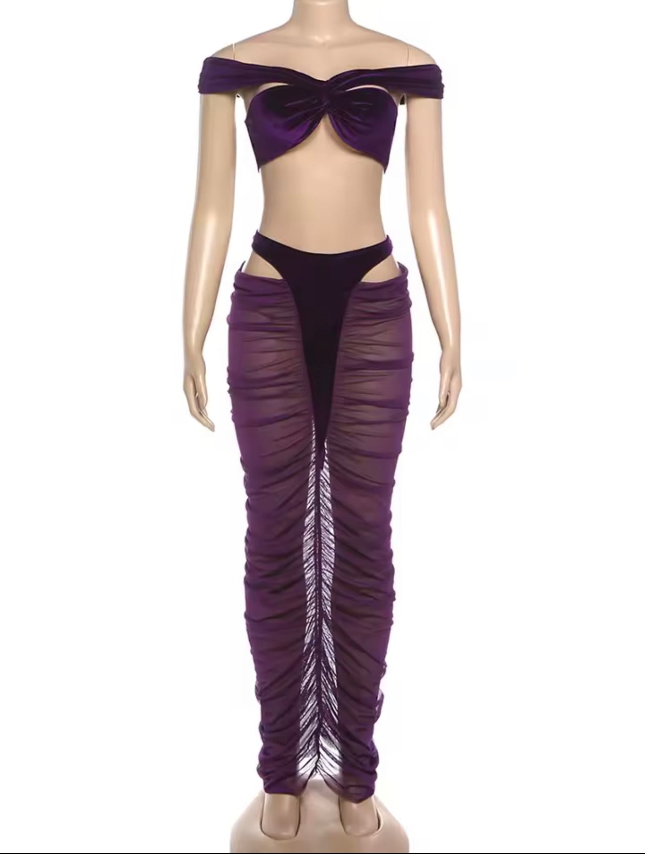 Velvet Siren Mesh 2-Piece Set image 4