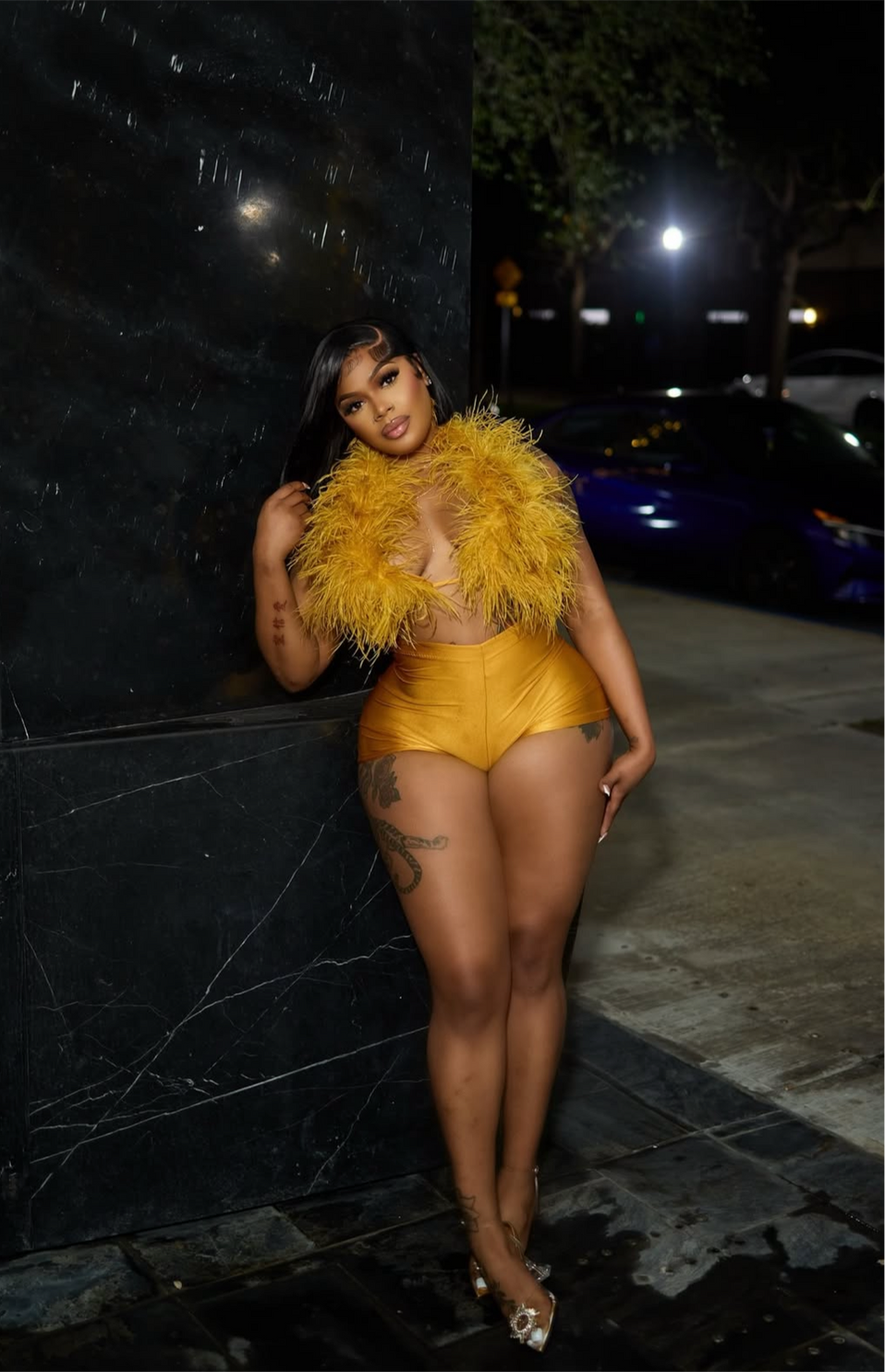 Feather Me Luxe Two-Piece Set image 6